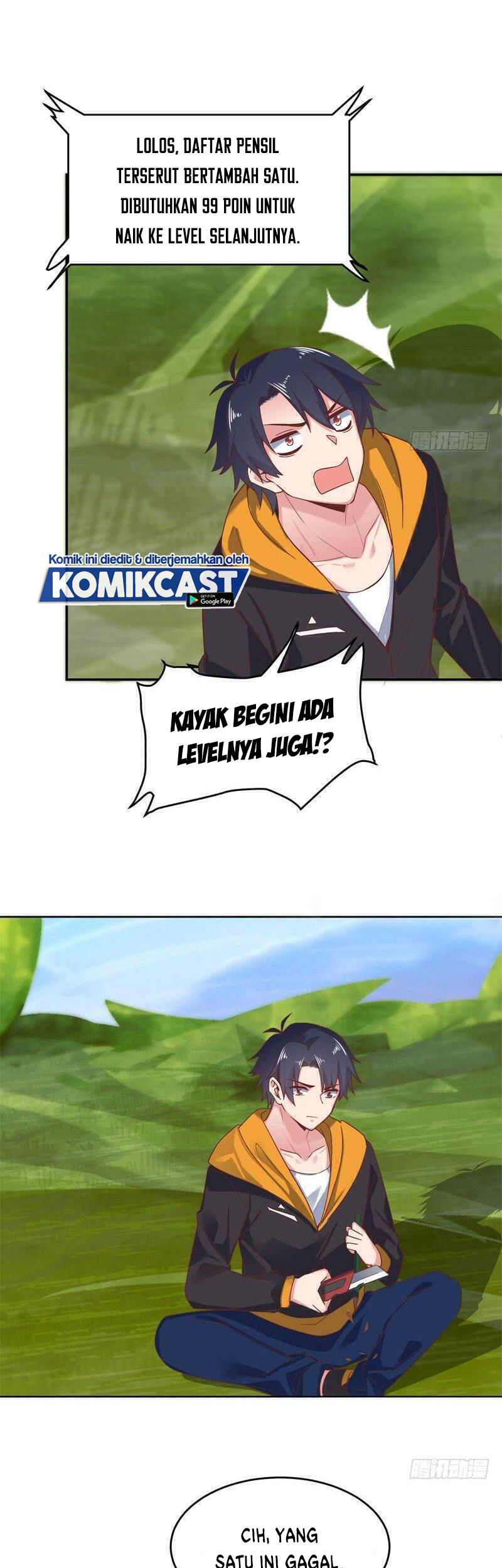Carrying The Goddess Along Chapter 48 Gambar 16